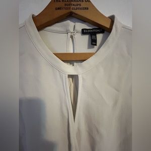 Eileen Fisher Cream Blouse